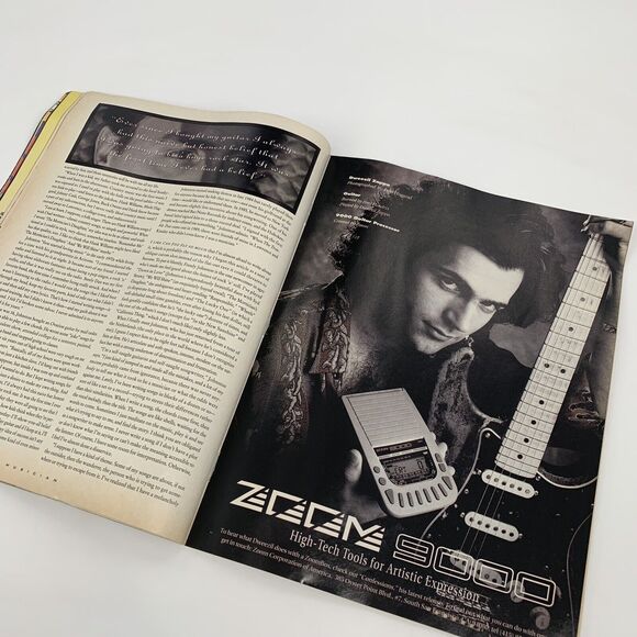 Vintage August 1992 Musician The Future of Pink Floyd Magazine Rock Band Ads - Picture 7 of 8